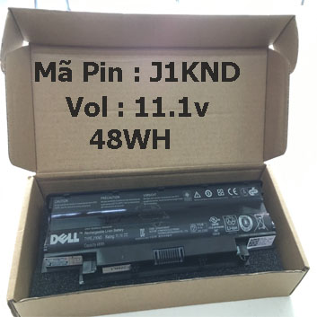 Pin Laptop Dell Inspiron N4110 Chính Hãng ( 11.1V, 48Wh )