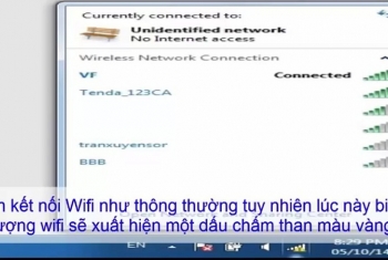 ​Laptop bắt được Wifi nhưng không vào được mạng phải làm sao