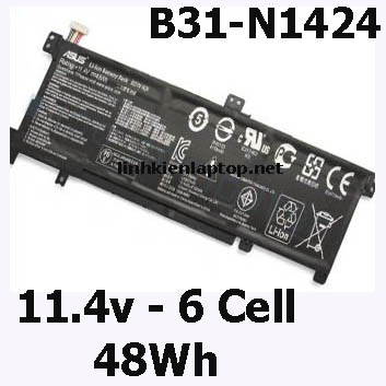 Pin Laptop Asus K401L K401LA K401
