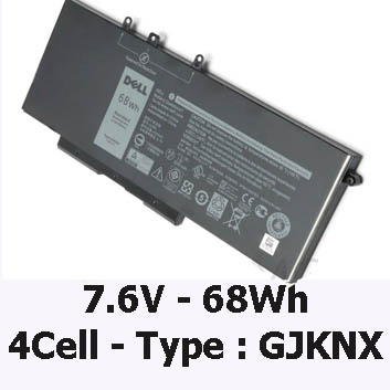 Pin Laptop Dell Precision 3520 Chính Hãng ( 7.6V, 68Wh )