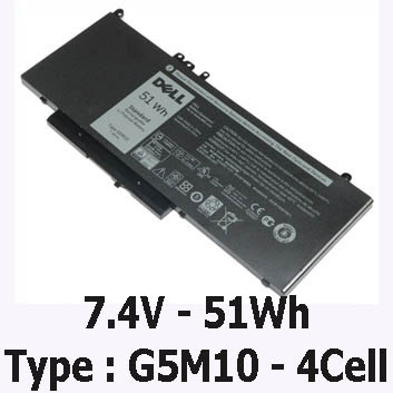 Pin Laptop Dell Latitude E5570 Chính Hãng ( 7.4V, 51Wh )