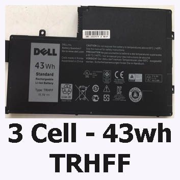 Pin Laptop Dell Inspiron 5543 Chính Hãng ( 11.1V, 43Wh )