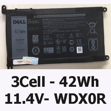 Pin Laptop Dell Inspiron 7460 Chính Hãng ( 11.4V, 42Wh )