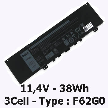 Pin Laptop Dell Inspiron 7380 Chính Hãng ( 11.4V, 38Wh )