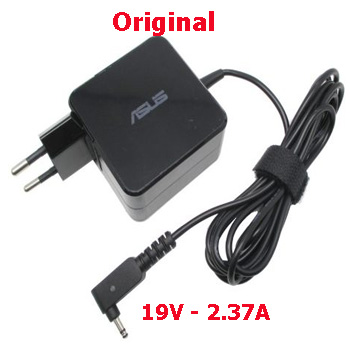 Sạc Asus 19V - 2.37A cục vuông (đầu kim nhỏ)