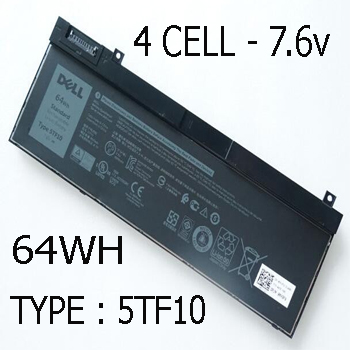 Pin Laptop Dell Precision 7530 Chính Hãng (7.6, 64Wh )