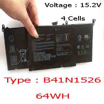Pin Laptop Asus FX502V FX503VM FX502 Chính Hãng  ( 15.2V, 64Wh )