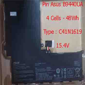 Pin Laptop Asus B9440UA B9440U Chính Hãng  ( 15V, 90Wh )