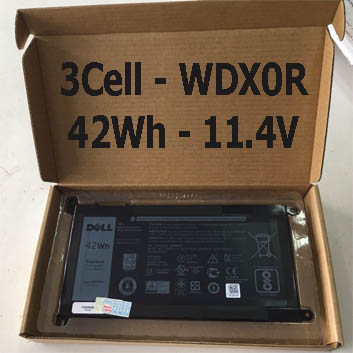 Pin Laptop Dell WDX0R Chính Hãng ( 11.4V, 42Wh )