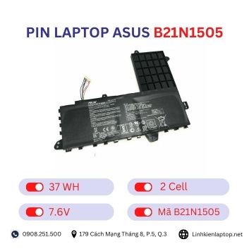 Pin laptop Asus B21N1505