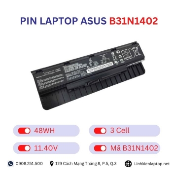 Pin laptop Asus B31N1402