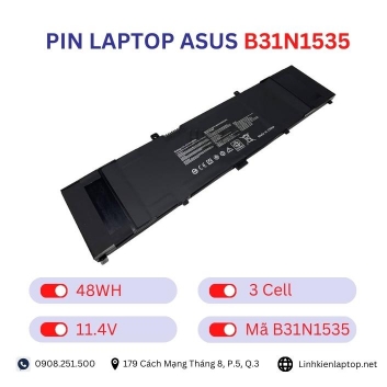 Pin laptop Asus B31N1535