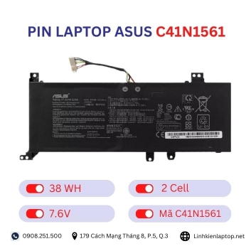 Pin laptop Asus C41N1561