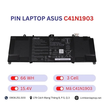Pin laptop Asus C41N1903