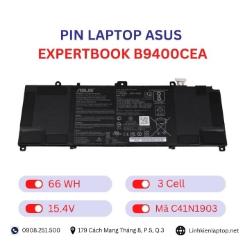 Pin Laptop Asus ExpertBook B9400CEA