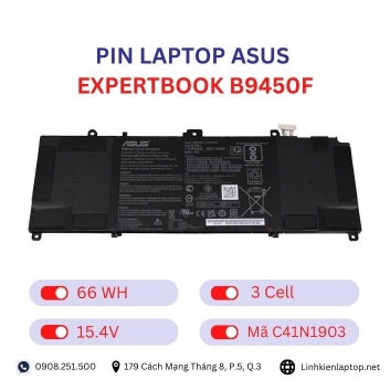 Pin Laptop Asus ExpertBook B9450F