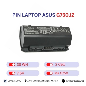 Pin Laptop Asus G750JZ