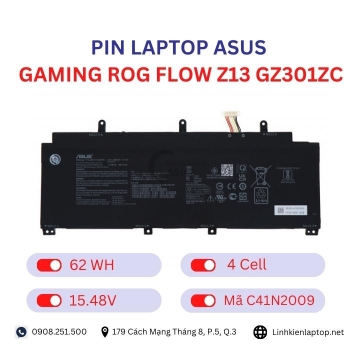 Pin Laptop Asus Gaming ROG Flow Z13 GZ301ZC