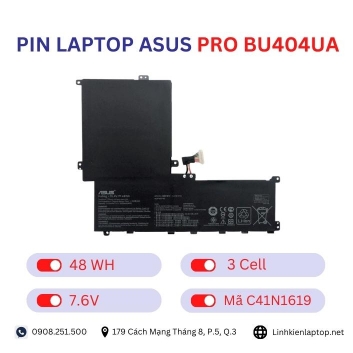 Pin Laptop ASUS Pro BU404UA