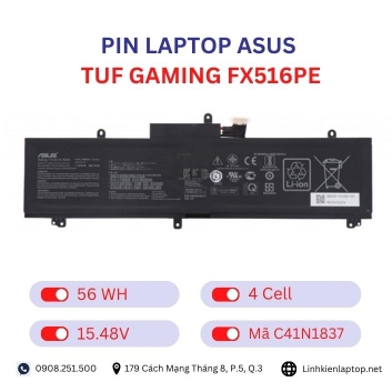 Pin Laptop Asus TUF Gaming FX516PE