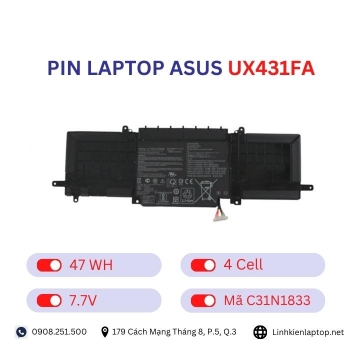 Pin Laptop Asus UX431FA
