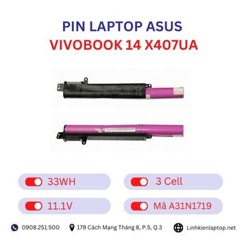 Pin Laptop Asus VivoBook 14 X407UA
