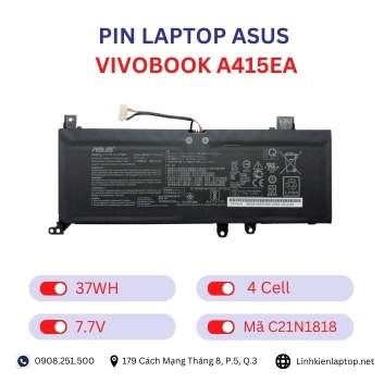 Pin Laptop Asus VivoBook A415EA