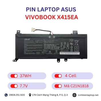 Pin Laptop Asus VivoBook X415EA