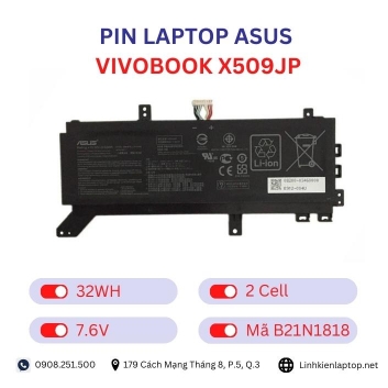 Pin Laptop Asus VivoBook X509JP