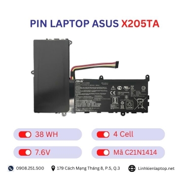 Pin Laptop Asus X205TA
