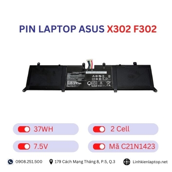 Pin Laptop Asus X302 F302