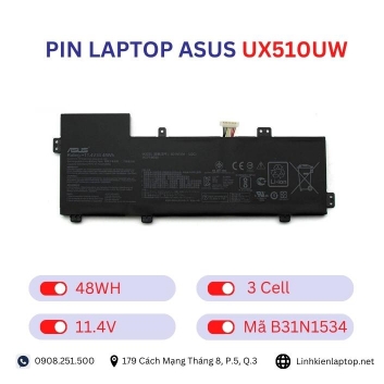 Pin Laptop ZenBook UX510UW