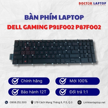 Bàn phím Laptop Dell Gaming P91F002 P87F002