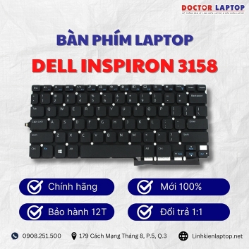 Bàn phím Laptop Dell Inspiron 3158