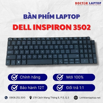 Bàn phím Laptop Dell Inspiron 3502