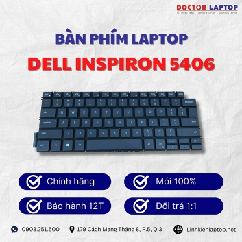 Bàn phím Laptop Dell Inspiron 5406