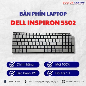 Bàn phím Laptop Dell Inspiron 5502