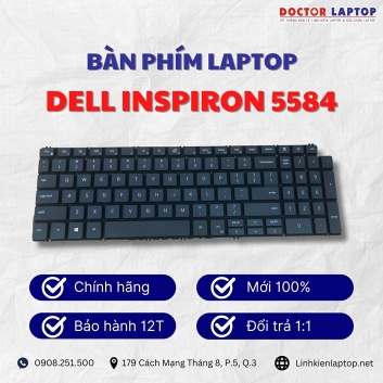 Bàn phím Laptop Dell Inspiron 5584