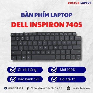 Bàn phím Laptop Dell Inspiron 7405