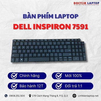 Bàn phím Laptop Dell Inspiron 7591