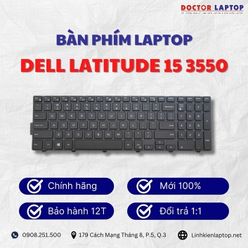 Bàn phím Laptop Dell Latitude 15 3550