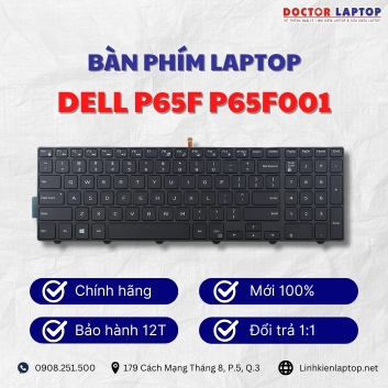 Bàn phím Laptop Dell P65F P65F001