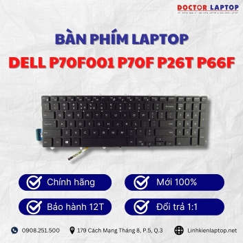 Bàn phím Laptop Dell P70F001 P70F P26T P66F