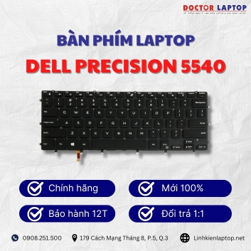 Bàn phím Laptop Dell Precision 5540