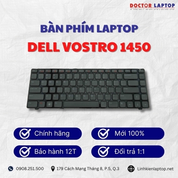 Bàn phím Laptop Dell Vostro 1450