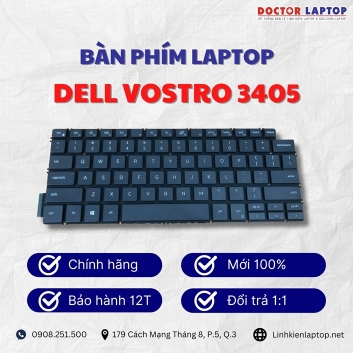 Bàn phím Laptop Dell Vostro 3405