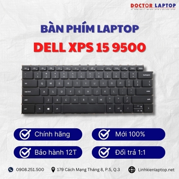 Bàn phím Laptop Dell XPS 15 9500