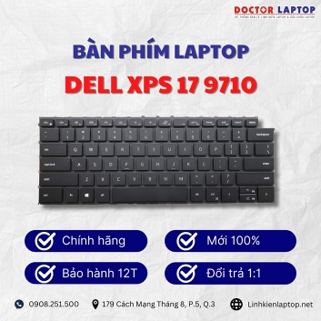 Bàn phím Laptop Dell XPS 17 9710